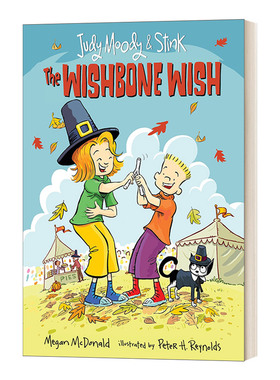 英文原版 Judy Moody and Stink The Wishbone Wish 稀奇古怪小朱迪 愿望 英文版 进口英语原版书籍儿童图书