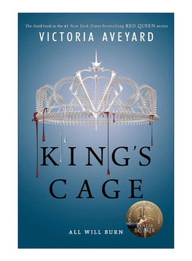 英文原版 King's Cage 红皇后3 国王之囚 英文版 进口英语原版书籍