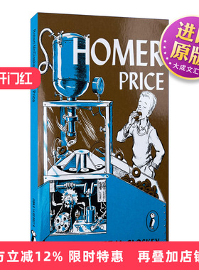 英文原版 Homer Price 荷马 普里斯 Robert McCloskey 儿童文学 英文版 进口英语原版书籍