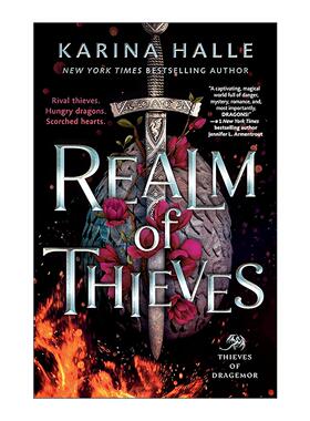英文原版 Realm of Thieves 盗贼王国 奇幻小说 科芮娜·哈莉Karina Halle 英文版 进口英语原版书籍