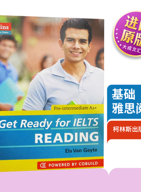 英文原版考试书 基础雅思阅读 Get Ready for IELTS Reading 备考雅思 英文版原版 英文书