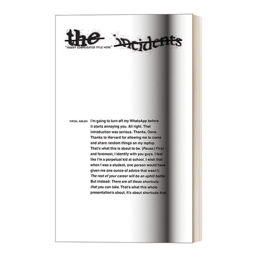 英文原版 Insert Complicated Title Here 此处插入复杂标题 产品设计 Sternberg Press / The Incidents  Virgil Abloh 进口书籍