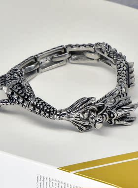 复古朋克风配饰钛钢手环