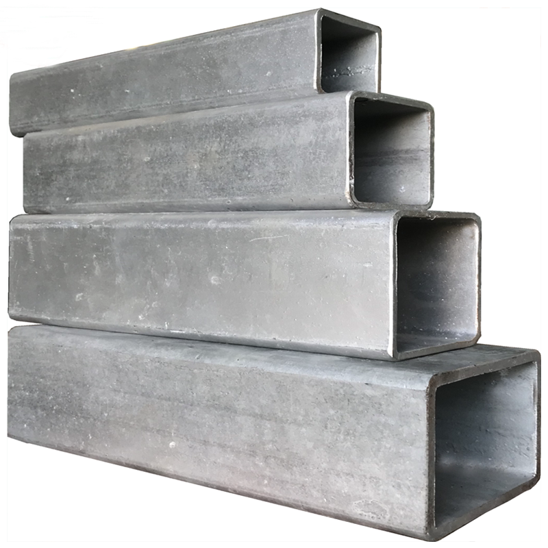 热镀锌方管优质钢管矩形空心扁方通镀锌管大棚专用护栏白色不锈钢