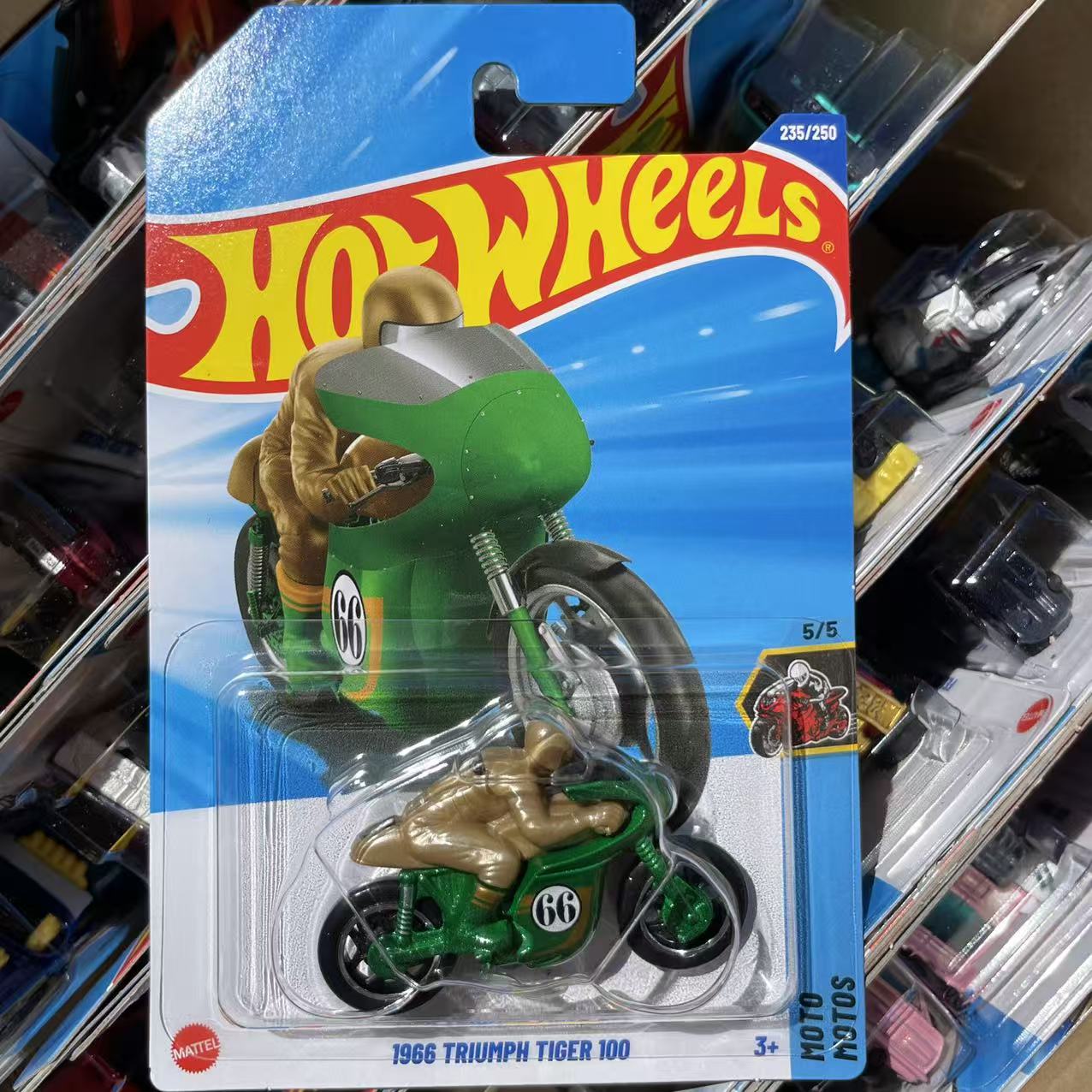 235#2025N 风火轮HOTWHEELS TRIUMPH TIGER100 凯旋虎100【普宝】