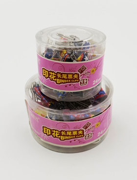 长尾夹 晨光ABS91622/ABS91623印花简装 19/25mm