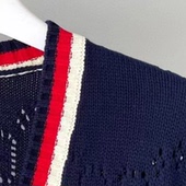 GIZA长绒棉镂空开衫 BDZZ248 7天发 老客入 ZHENG