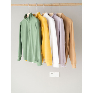 老客入 打底衫 ZHENG 摇粒绒半拉链 GZTM807 捡漏现货男女款