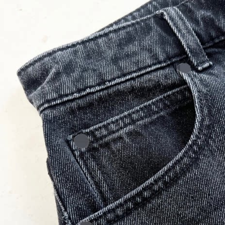 【老客入!大厂】5-7天发 女士 原厂 钻饰口袋阔腿牛仔裤SDYC032