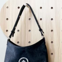 5天发 大厂 箭头包古力娜扎黑石腋下单肩包DYXB075 老客入