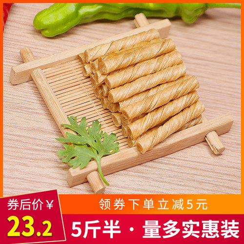 豆筋条干丁豆制品干货豆棒手撕半