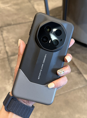 适用于华为Mate70RS非凡大师手机壳原机手感简约黑灰色双拼保护套60rs全包镜头防指纹
