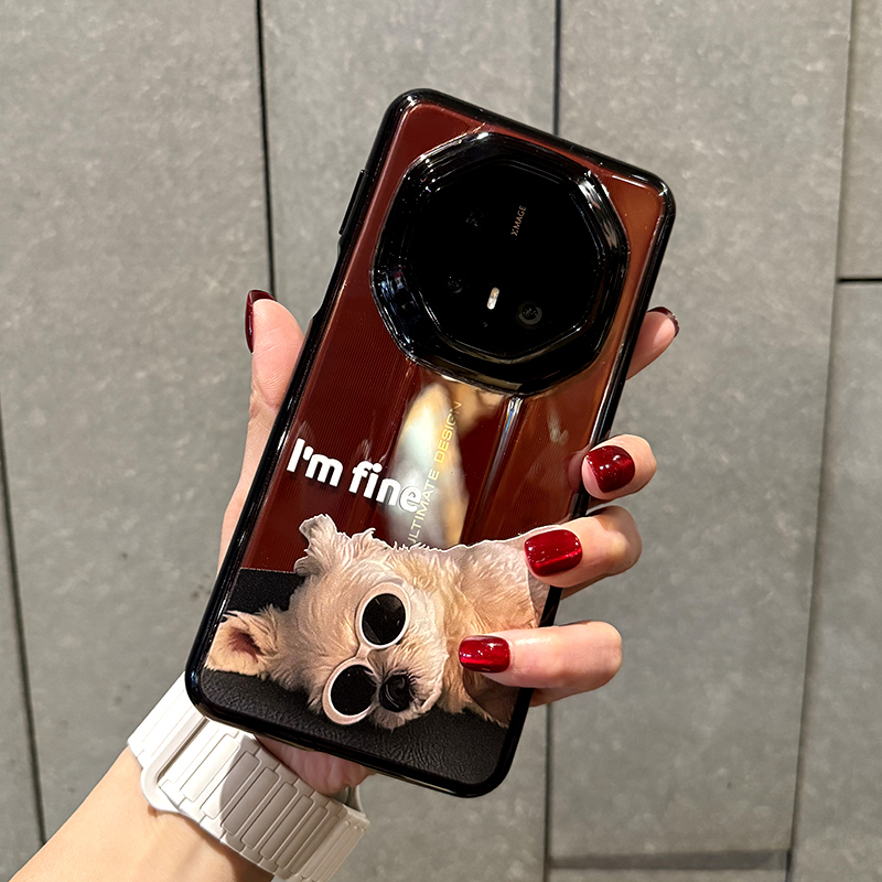 适用于华为Mate70rs狗狗保护壳