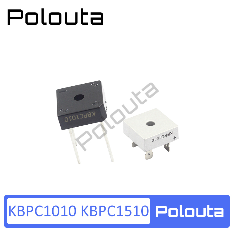 KBPC1010 KBPC1510 10A15A 1000V  整流桥堆 方形桥 桥堆 Polouta