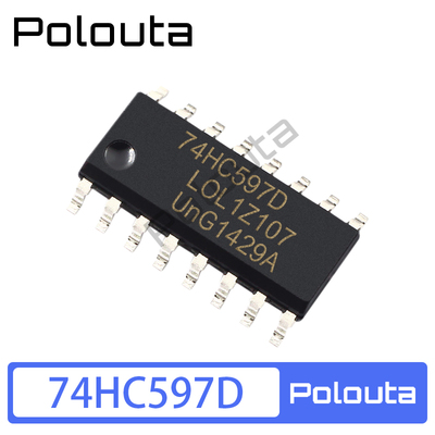 74HC597D 74HCT597D SOP-16 贴片3.9MM 移动寄存器芯片 POLOUTA