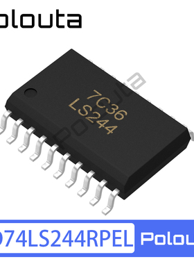 Polouta HD74LS244RPEL  SOP-20 7.2MM 线路驱动器IC集成电路