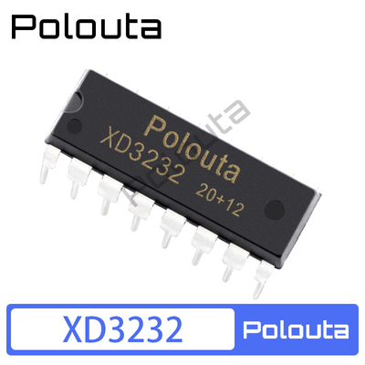 Polouta RS232芯片 XD3232 DIP-16
