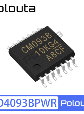 CD4093BPWR TSSOP-14 四路2输入与非施密特触发器芯片 Polouta