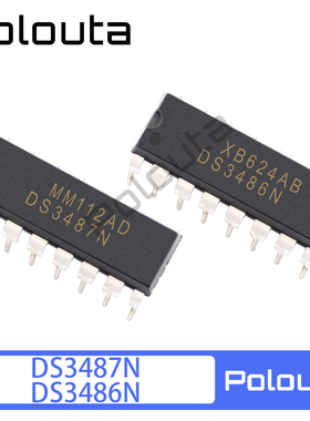 Polouta DS3486N DS3487N DIP-16 四路三态线驱动器 IC芯片
