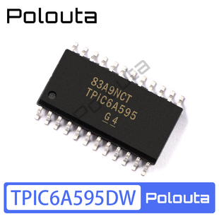 TPIC6595DWR TPIC6A595DWR TPIC6A595DW SOP24 8位移位寄存器IC
