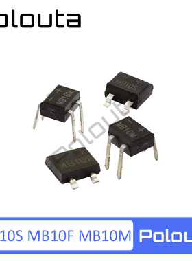 MB10S MB10F MB10M DF02S 整流桥单相桥式 1000V/0.5A 直插 贴片