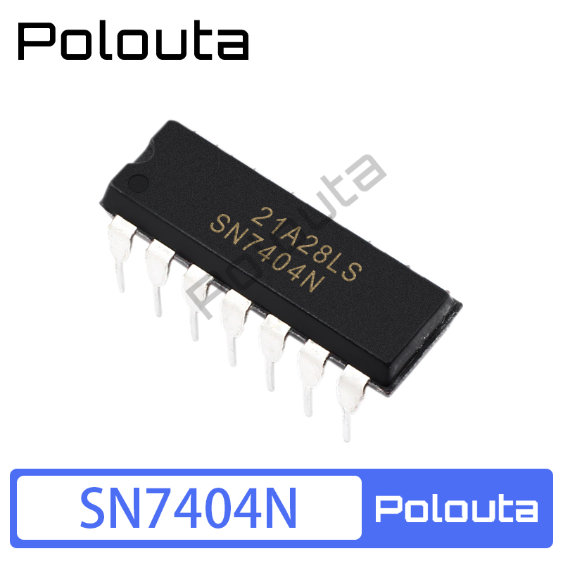 SN7404N SN7404 7404 直插DIP14 栅极和逆变器芯片 POLOUTA 电子元器件市场 芯片 原图主图