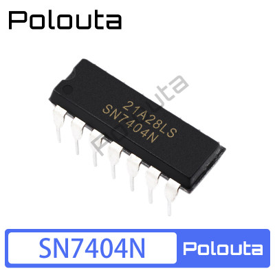 SN7404N SN7404 7404 直插DIP14 栅极和逆变器芯片 POLOUTA