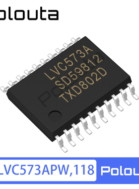 74LVC573APW,118 TSSOP-20 八路D型透明锁存器 逻辑芯片 Polouta