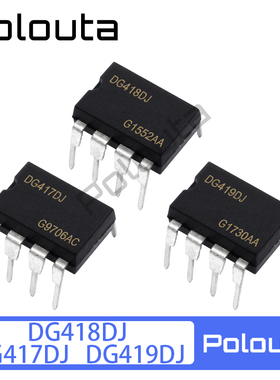 Polouta DG418DJ-E3 DG417DJ DG419DJ DIP-8 多路复用器芯片