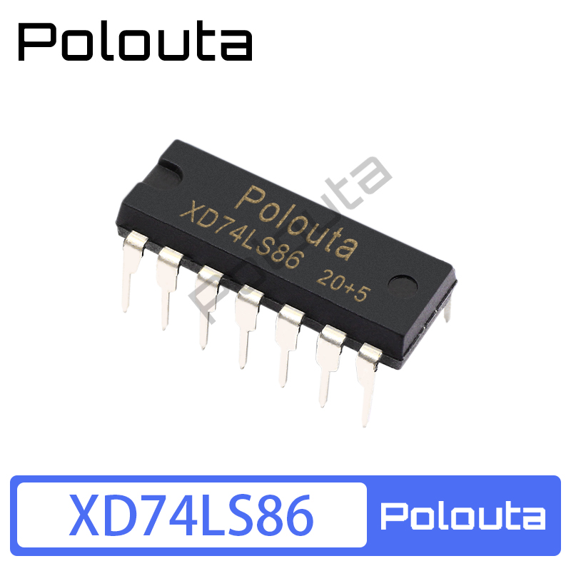 Polouta 逻辑门 XD74LS86 DIP-14
