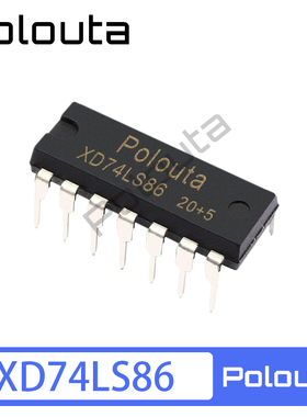 Polouta 逻辑门 XD74LS86 DIP-14