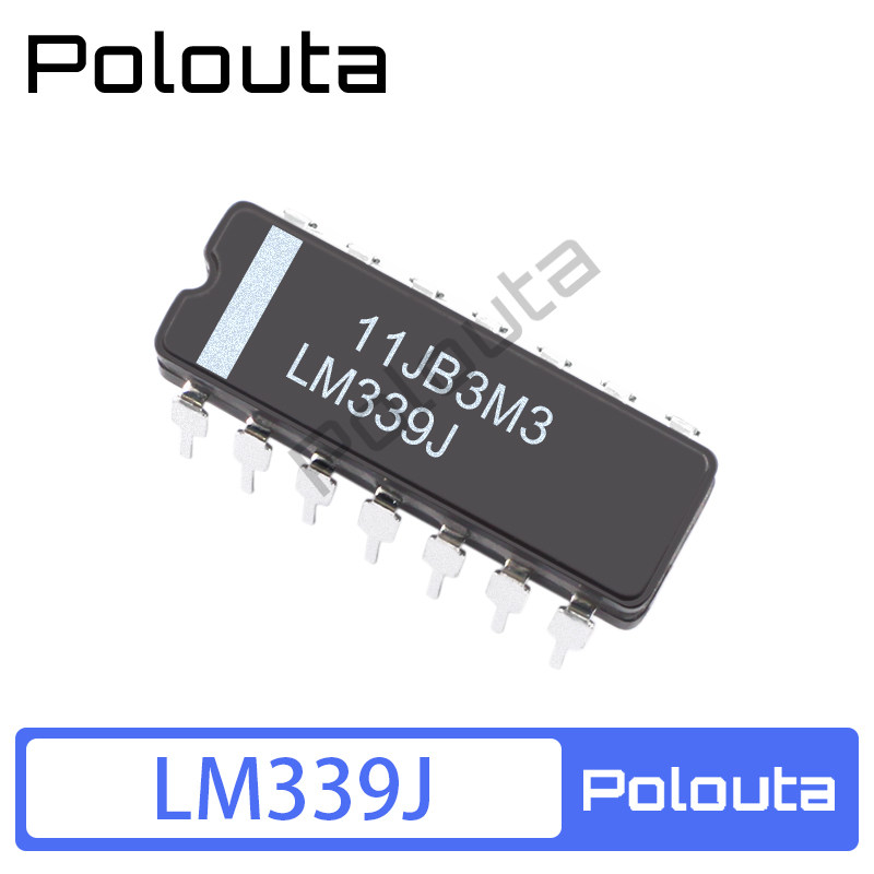 lm339j lm339 cdip-14 四路差分比较器芯片 polouta