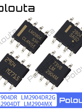 LM2904DR LM2904DR2G LM2904DT LM2904MX SOP8 双路运算放大芯片