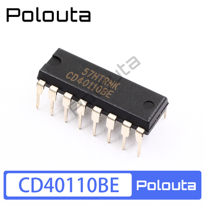 Polouta CD40110BE CD40110 HCF40110BE DIP-16 计数器 显示驱动