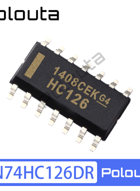 SN74HC126DR SOIC-14三态输出四路总线缓冲器闸逻辑芯片 Polouta