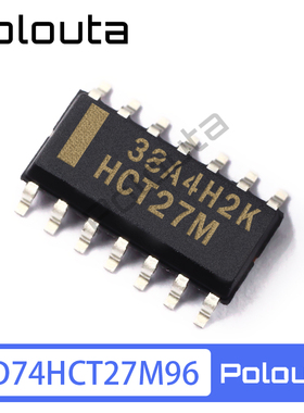 Polouta CD74HCT27M96 HCT27M SOP14 逻辑三重3输入或非门 贴片IC