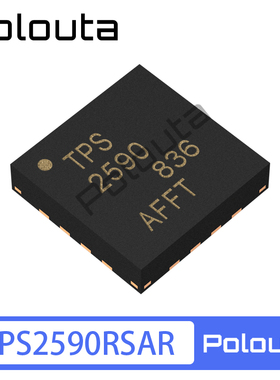 TPS2590RSAR 丝印TPS2590 QFN-16 功率电子开关 Polouta