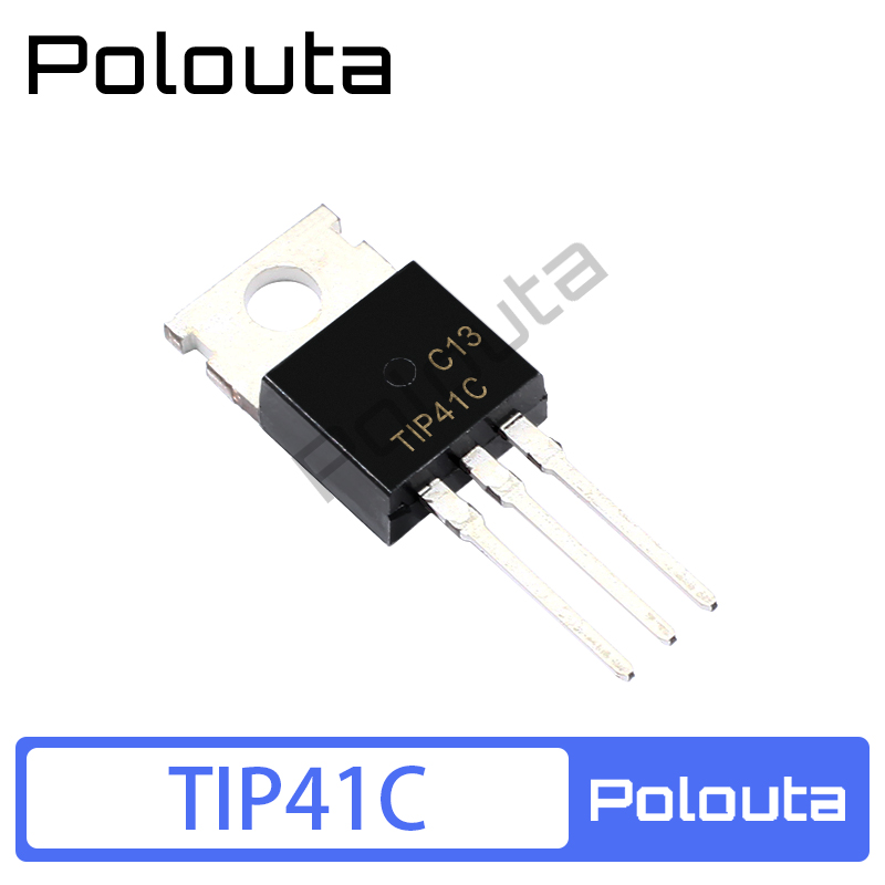 TIP41C TIP41 达林顿双极晶体管 TO-220 三极管 POLOUTA