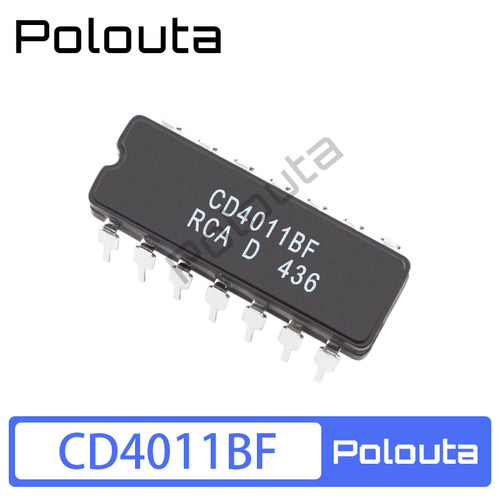 CD4011BF Polouta CD4011 CDIP-14 陶瓷直插 逻辑栅极和逆变器