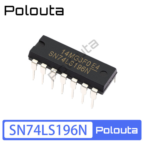 SN74LS196N HD74LS196P 74LS196 直插DIP-14 十进制计数器/锁存器