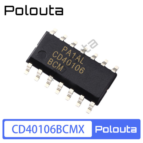 CD40106BCMX CD40106 SOP-14 六施密特触发器 Polouta