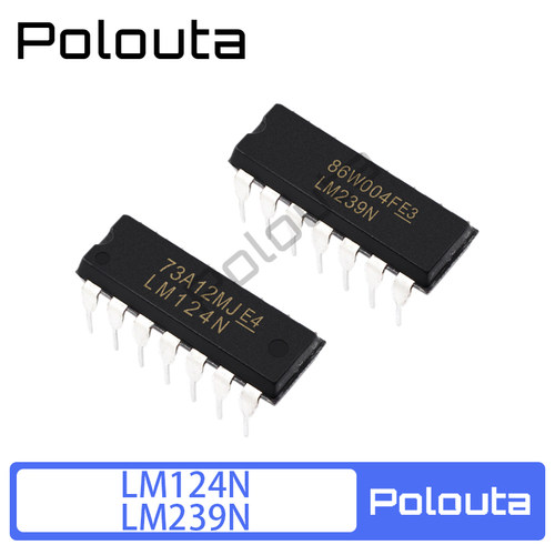 LM124N LM239N DIP-14 四路差分比较器 运算放大器IC芯片 Polouta