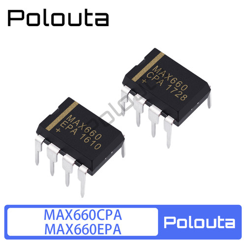 polouta MAX660CPA MAX660EPA DIP-8 直插 电源芯片