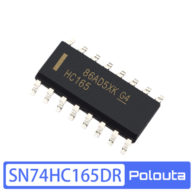 SN74HC165DR SOIC-16 8位并联负载移位寄存器 逻辑芯片 Polouta