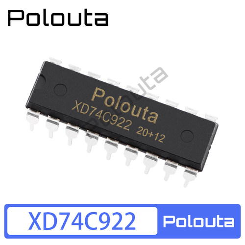 Polouta 信号开关/编解码器/多路复用器 XD74C922 DIP-18