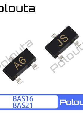BAS16LT1G A6 BAS16 BAS21 BAS21LT1G SOT23 开关二极管 Polouta