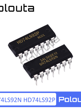SN74LS92N HD74LS92P 74LS92 直插DIP-14 十进制计数器芯片