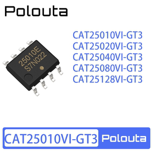 CAT25010VI-GT3 25020 25040 25080 25128 SOP8 EEPROM芯片