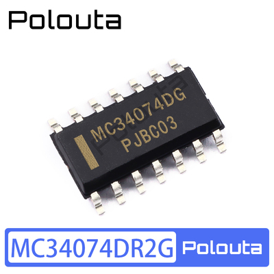 Polouta MC34074DR2G MC34074ADR2G SOP-14 单电源运算放大器芯片