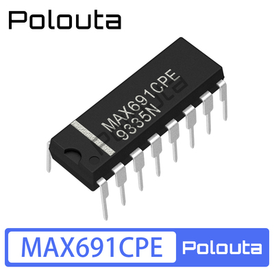 MAX691CPE微处理器监控电路芯片